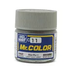 GUZC011 GSI Creos Mr. Hobby C11 Semi-Gloss Light Gull Gray (10ml)