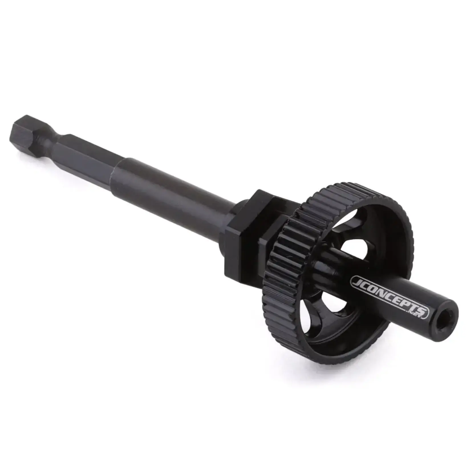 JConcepts JCO2871-2 JConcepts Tire Break-In Drill Adaptor Kit (Black) (12mm/17mm)