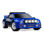 Traxxas TRA108046-1-BLUE Traxxas Mini Rally VXL Ford RS200 Blue/Black