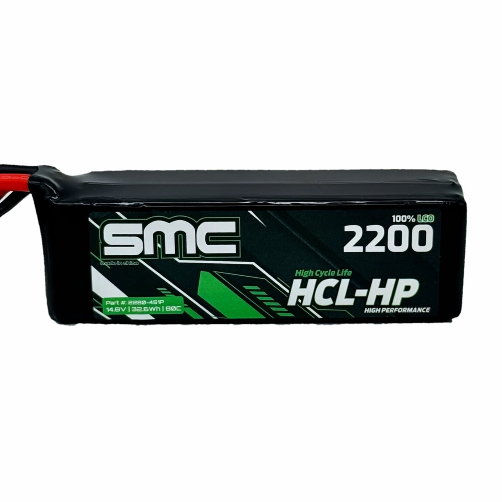 SMC2280-4S1P-XT60 SMC HCL-HP 14.8V-2200mAh-80C Flight Pack XT60