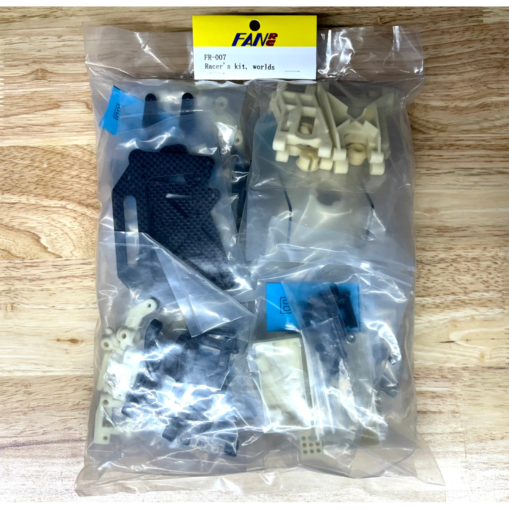 Fan RC FR-007 FanRC Racer's Kit, Worlds - Does not include chassis or nose plate