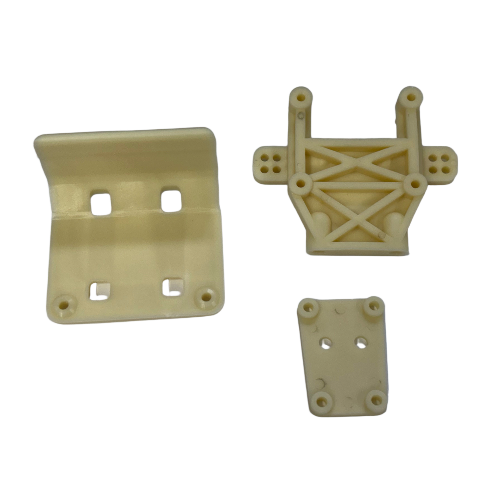 Fan RC FR-0019 FanRC Parts Rear Bumper, Bulkhead , Gearbox Brace Fits RC10GT