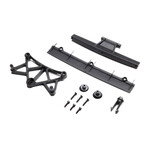 Losi LOS-3781 Losi Clipless Body Mount & Spoiler, Body: GROM ALM