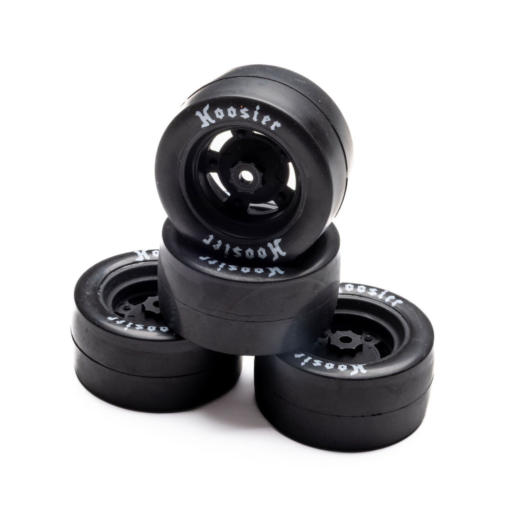 Losi LOS-3779 Losi Hoosier Mounted Tires, Medium (4): GROM ALM