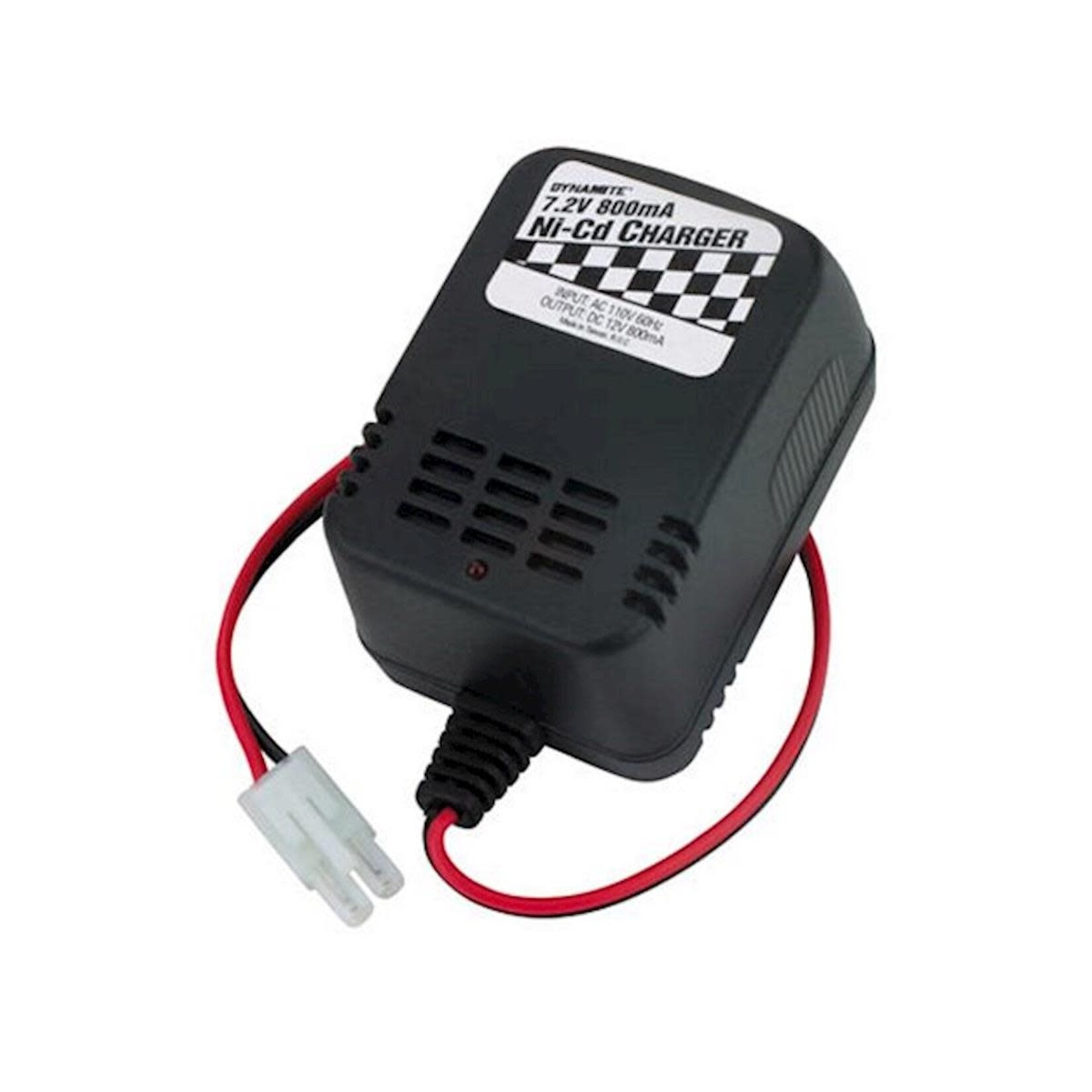Dynamite DYN4051 Dynamite NiCd Battery Wall Charger w/Tamiya Connector (7.2V/6-Cell/0.8A)