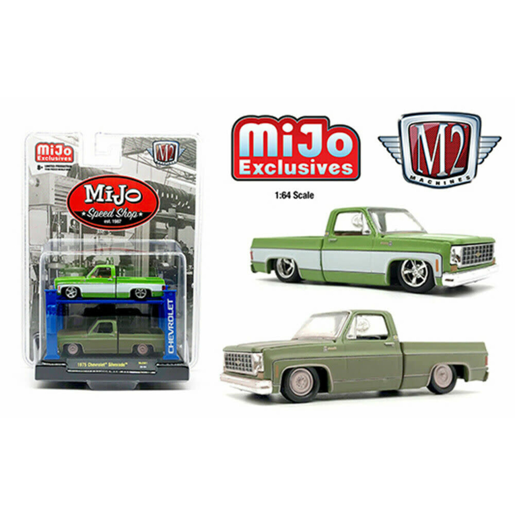 M2 Machines 33000-MJS01 M2 Machines MiJo Speed Shop 1975 Chevrolet Silverado