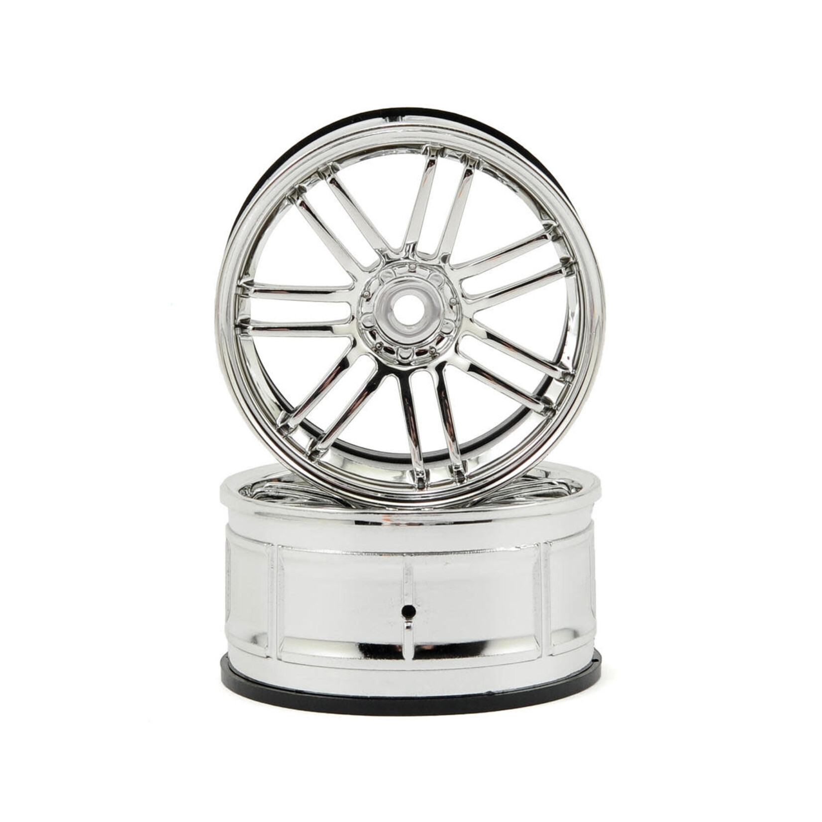 HPI HPI3340 HPI 12mm Hex LP29 Rays VolkRacing RE30 Wheels (2) (3mm Offset) (Chrome)