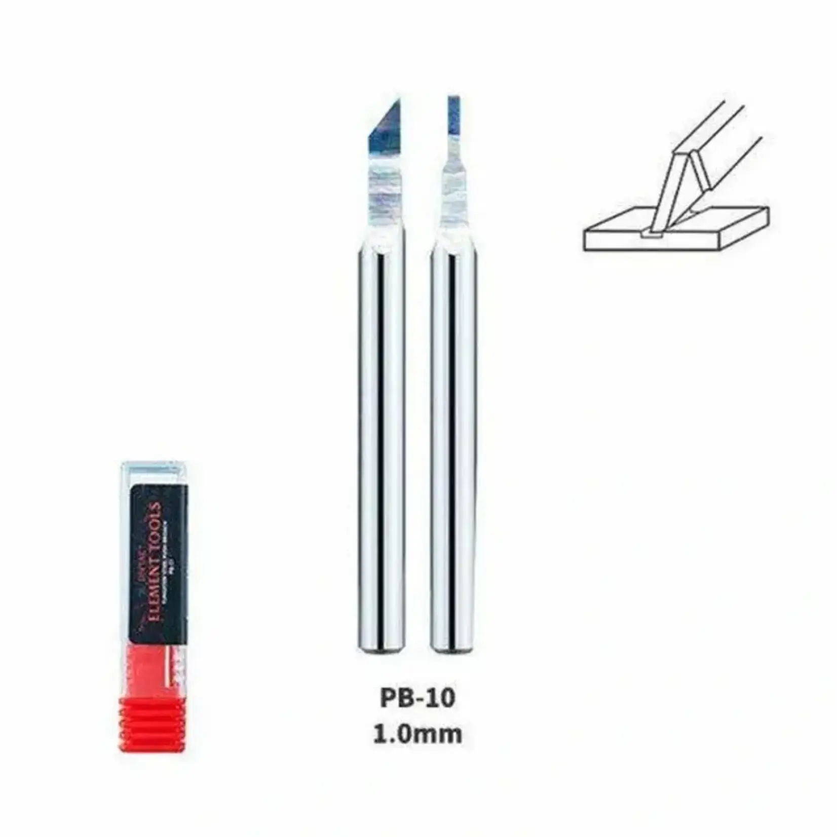 DSPIAE DS-PB-10 DSPIAE 1MM Tungsten Broach