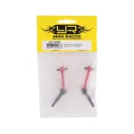 Yeah Racing YEA-TATT-047RD Yeah Racing Tamiya TT-01/TT-01E Aluminum & Steel Drive Shaft (Red) (2)