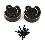 Treal Hobby TLHTGEN8-01 Treal Redcat Gen8 Brass Heavy Outer Portal Housing (Black) (2) (62g)