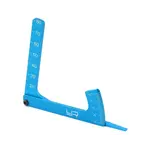 Yeah Racing YEA-YT-0056BU Yeah Racing Aluminum 3-in-1 Camber Gauge (Blue)