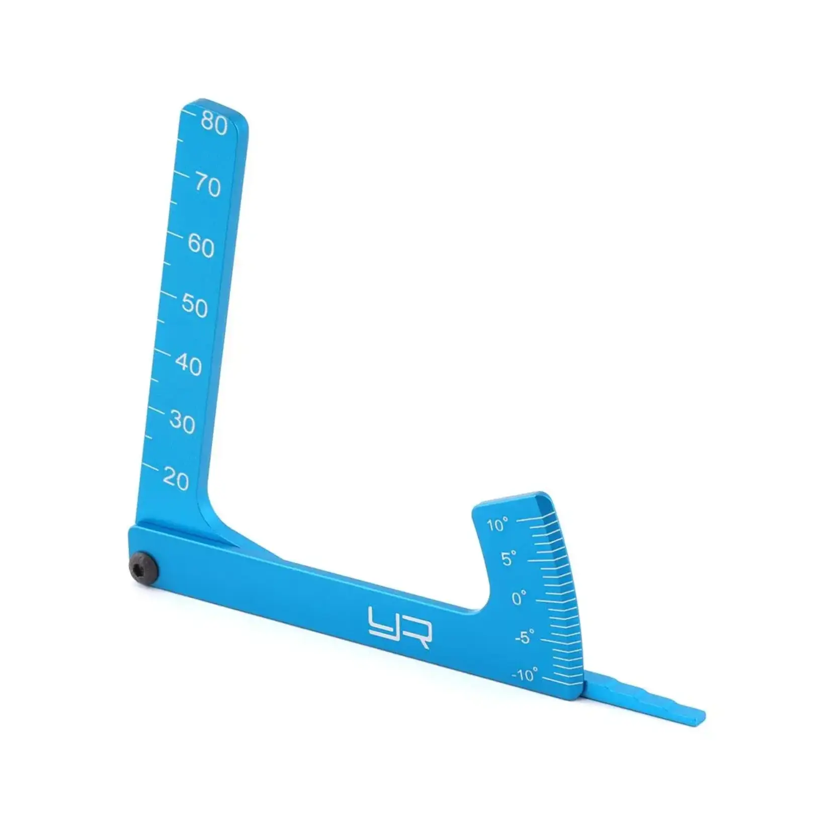 Yeah Racing YEA-YT-0056BU Yeah Racing Aluminum 3-in-1 Camber Gauge (Blue)