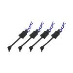 Hot Racing HRABWP39T06 Hot Racing 1/10 Body Clip Retainers (Blue) (4)