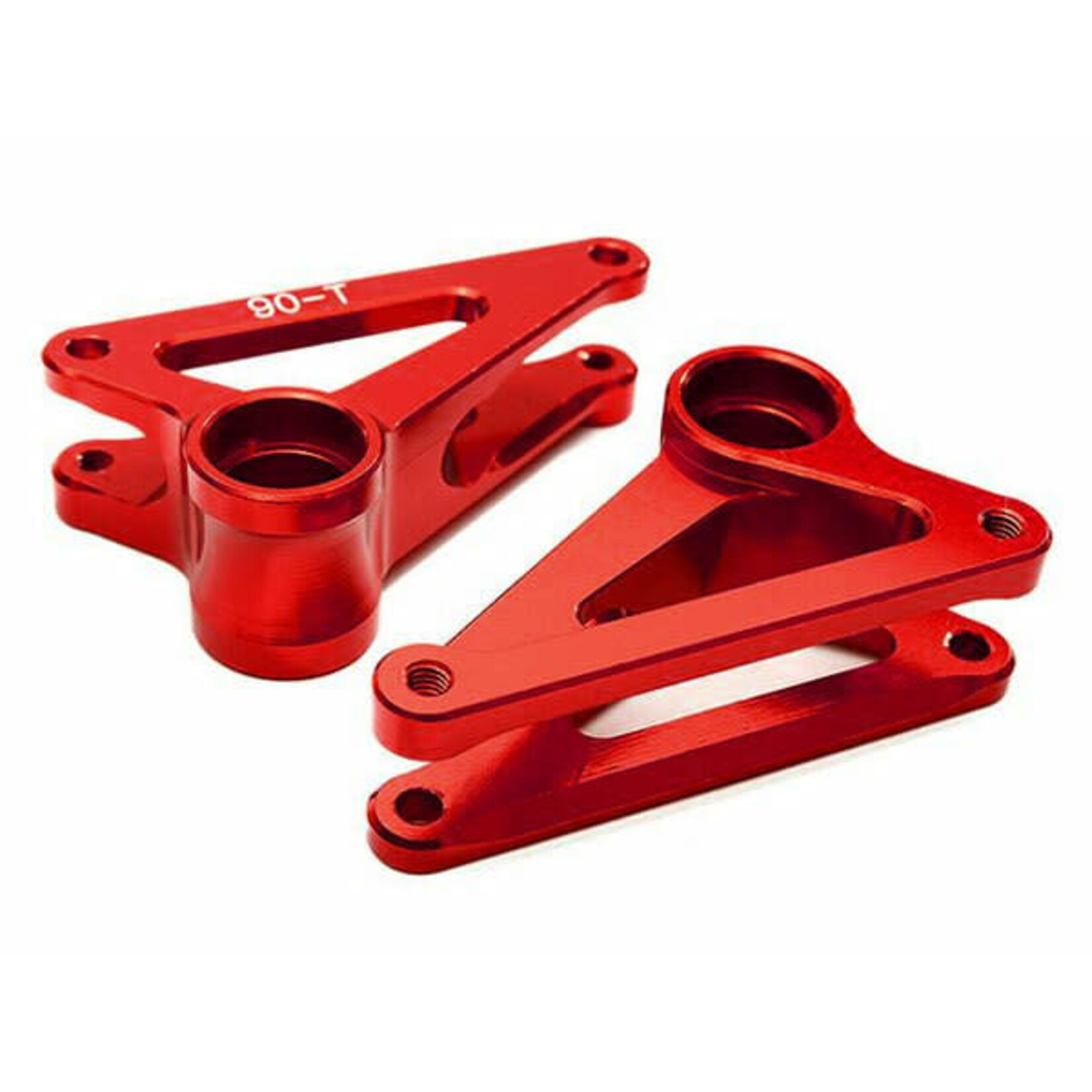 Integy C28628RED Integy Billet Machined Alloy 90T PRO2 Front Rocker Arms for 1/10 E-Revo 2.0 5358