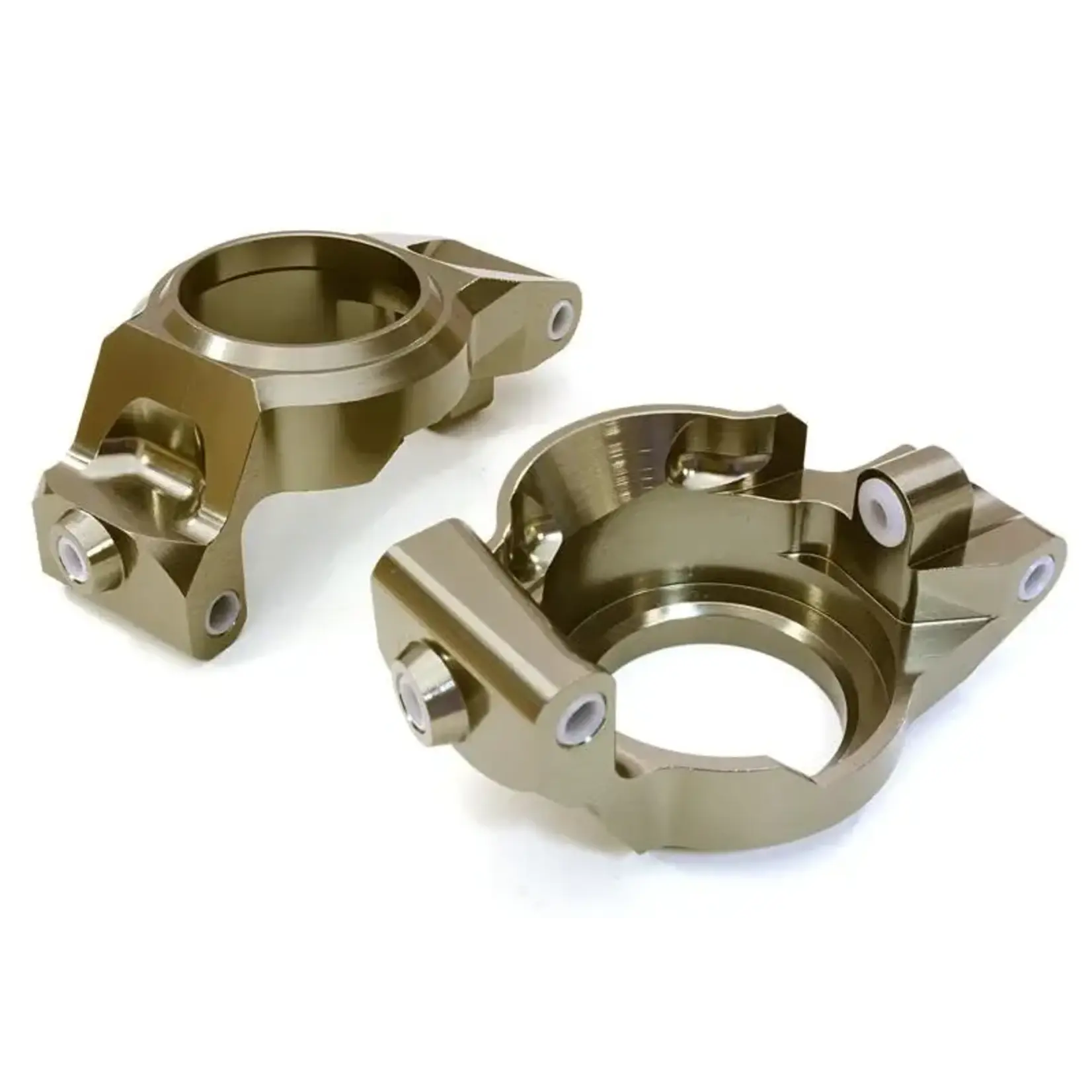 Integy C26840GREY INTEGY Grey Billet Machined Caster Blocks for Traxxas X-Maxx 4X4 Upgrade 7732