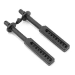 RPM RPM80172 RPM Long Body Mount Set for Traxxas T-Maxx (Black) (2)