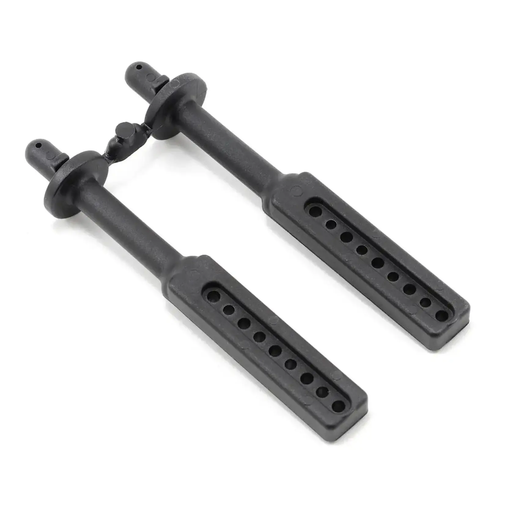 RPM RPM80172 RPM Long Body Mount Set for Traxxas T-Maxx (Black) (2)