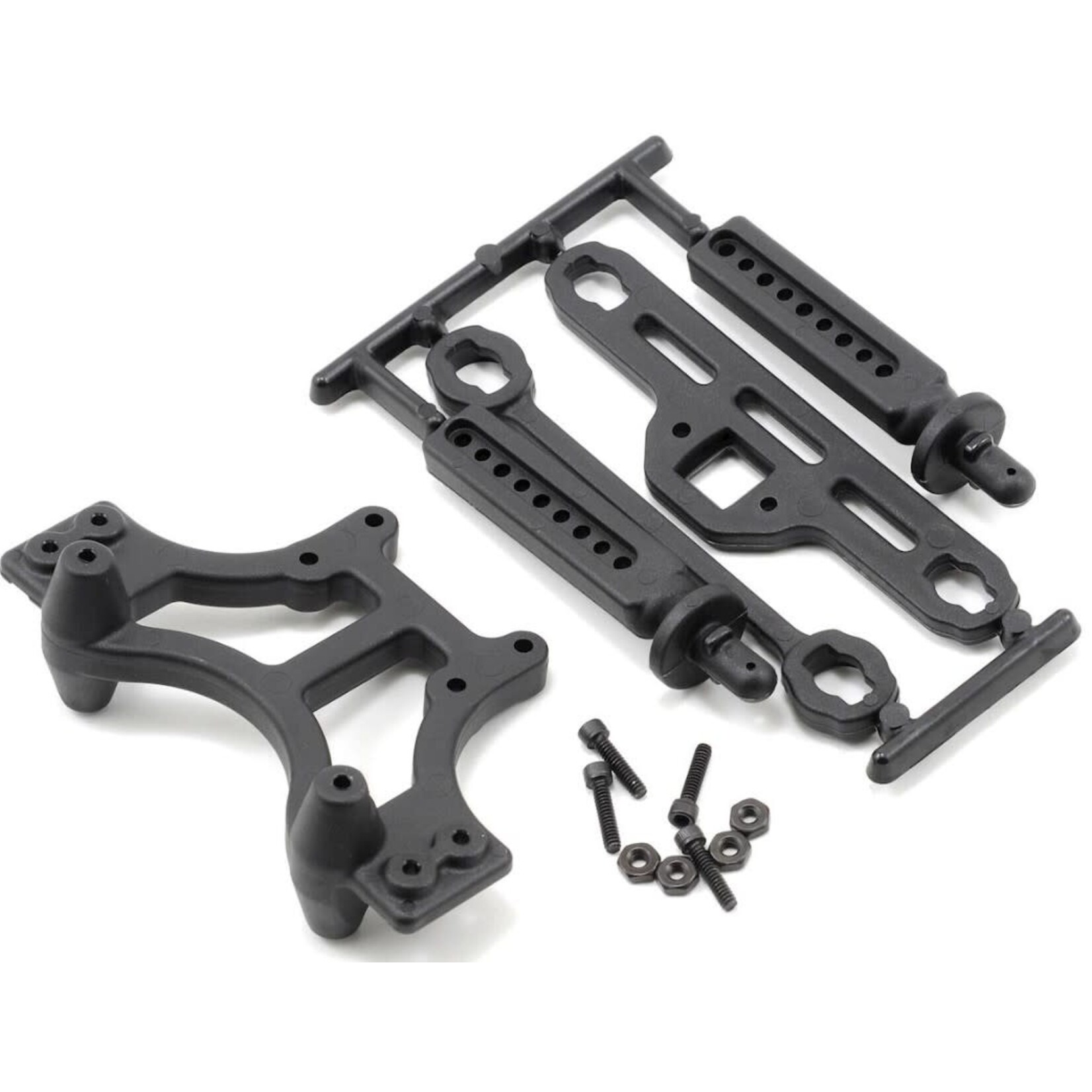 RPM RPM80162 RPM Shock Tower for Traxxas T-Maxx w/Body Mount (Black)