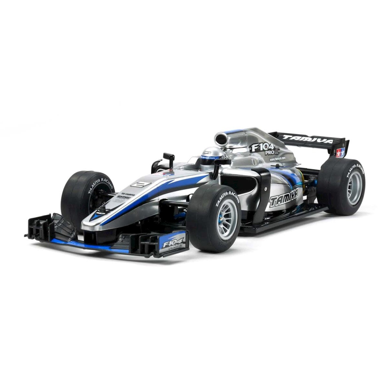 Tamiya TAM58652 Tamiya F104 PRO II 1/10 2WD Electric Competition F1 Chassis Kit (Clear) w/Body