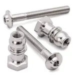 1UP 1UP70038 1UP Racing Pro Duty Titanium Upper Shock Mounts 24mm Screw + 10mm Standoff