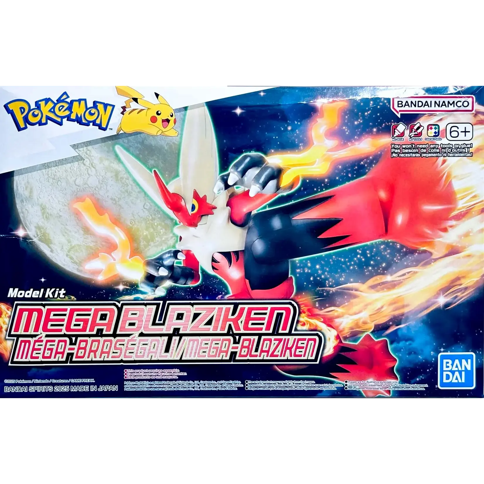 Bandai BAN2780775 Bandai Mega Blaziken "Pokemon" Model Kit