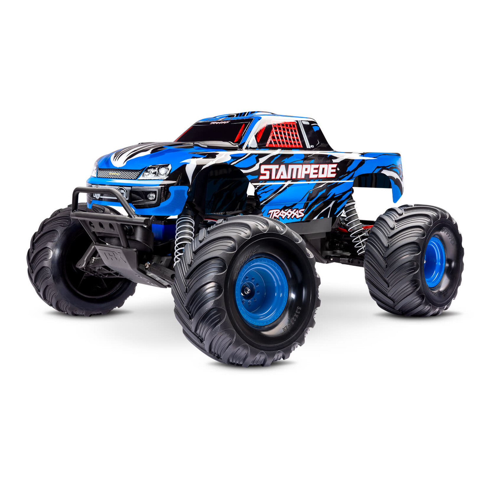 Traxxas TRA36254-8-BLUEX Traxxas Stampede 2WD HD w/USB-C Blue X