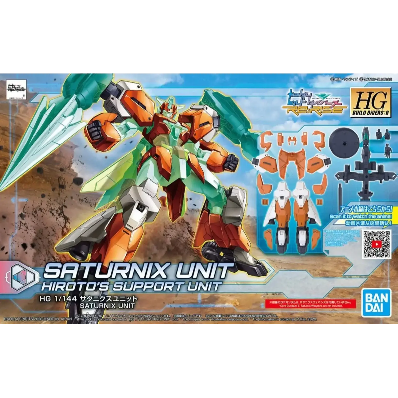 Bandai BAN2509121 Bandai HG #24 Saturnix Unit HGUC