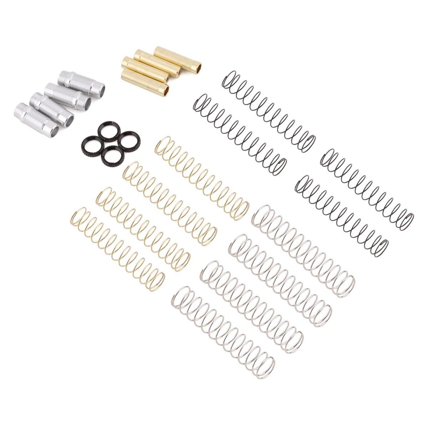 Hot Racing HRASXTF485TK04 Hot Racing Axial SCX24 Conversion Threaded Tele Shock Kit
