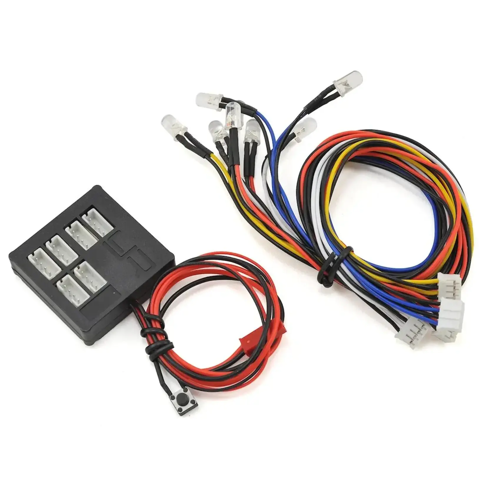 Yeah Racing YEA-LK-0002 Yeah Racing Dark Drifter 6-Slot LED Light Kit w/Lights