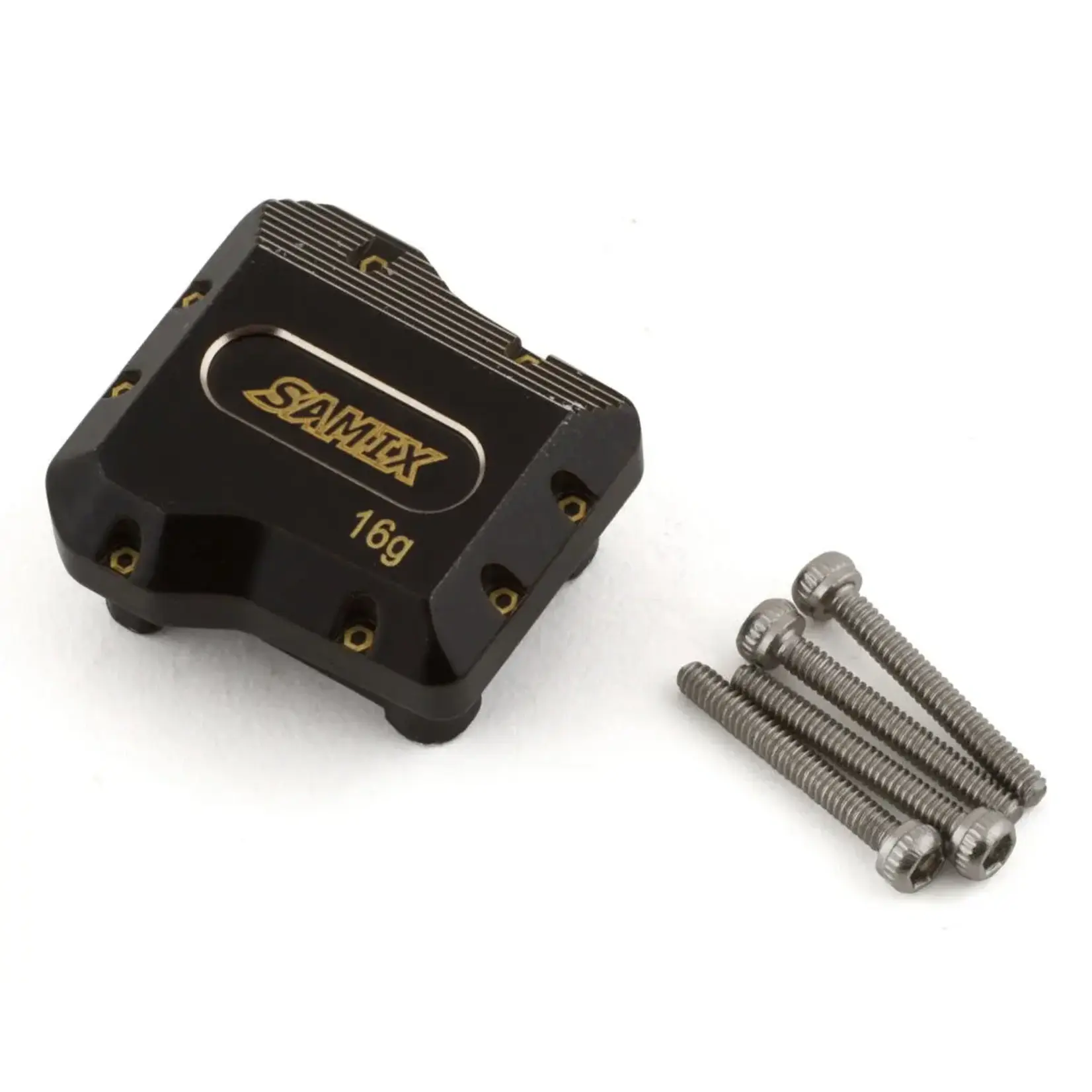 Samix SAMTRX4M-4075G Samix Brass Differential Cover for Traxxas TRX-4M (Gold) (16g)