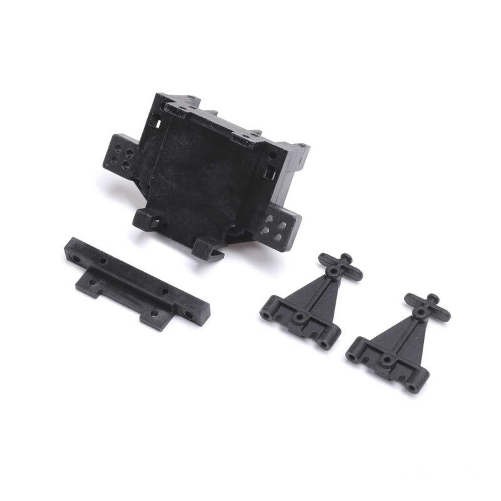 Losi LOS211028 Losi Mini JRX2 Rear Bulkhead w/Toe Block & Link Mounts