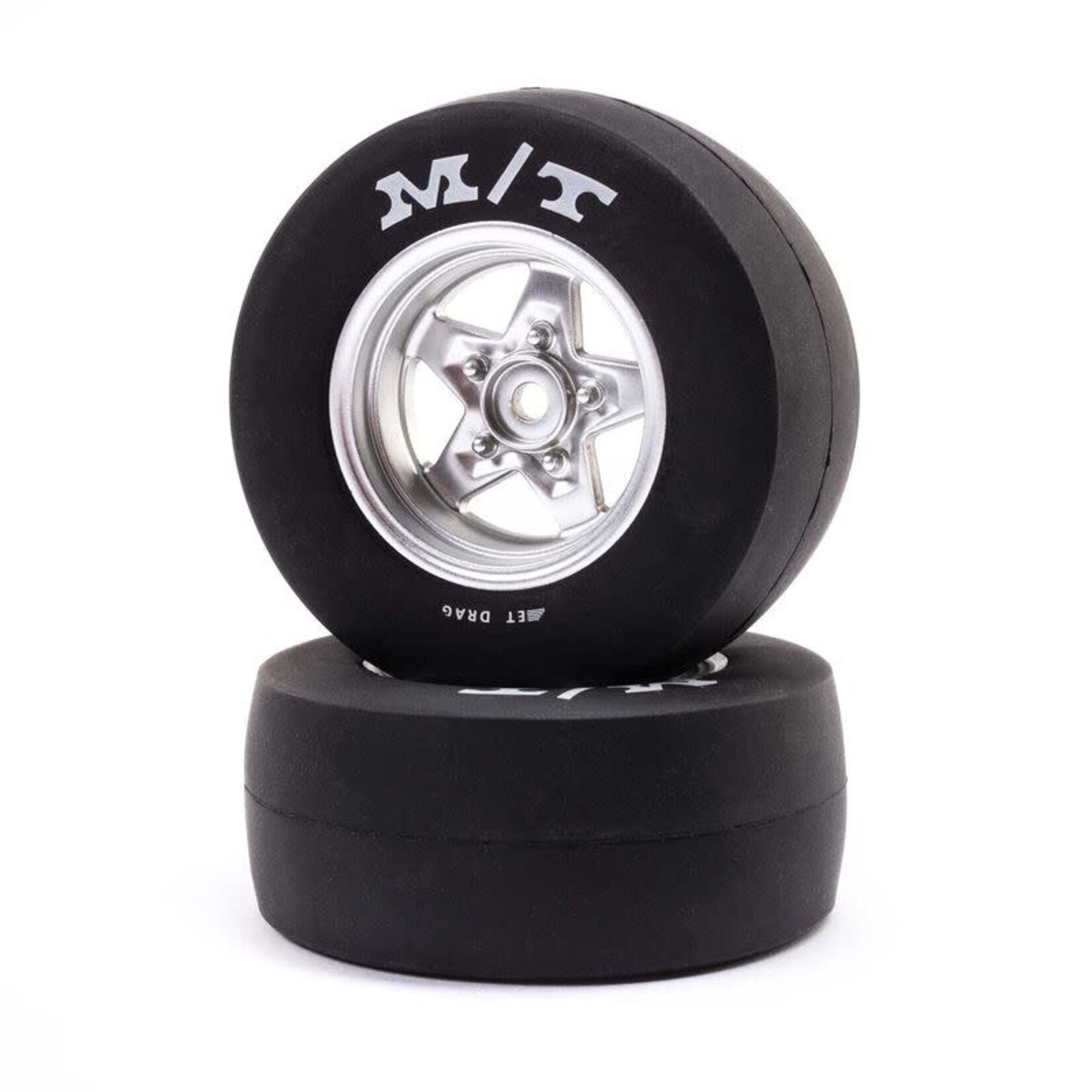 Losi LOS41041 Losi 1/16 Mini Drag Pre-Mounted Mickey Thompson Tires (Rear)