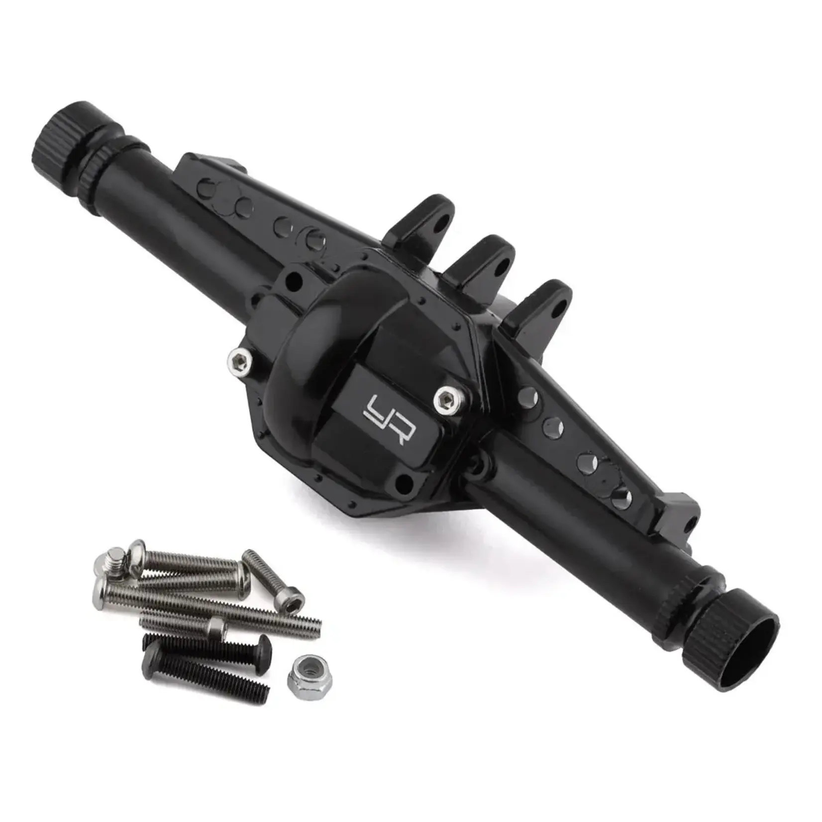 Yeah Racing YEA-AXSC-011BK Yeah Racing Axial SCX10 II Front/Rear Aluminum Axle Housing (Black)