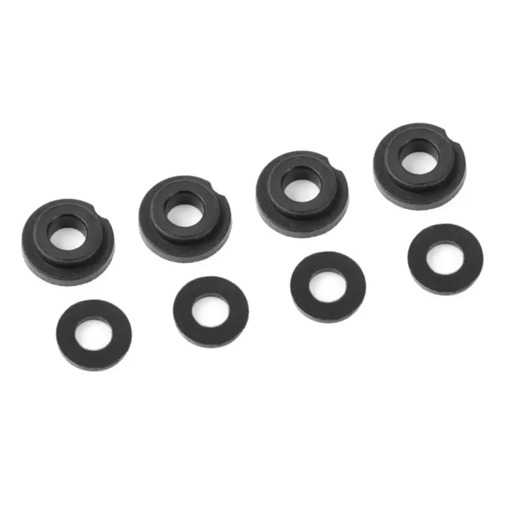 Team Corally COR00180-078 Corally Shock Body Insert - Washer - Composite - 1 set (4+4pcs): Dementor, Kronos, Python, Shogun, Kagama
