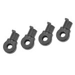 Team Corally COR00180-770 Corally HD Heavy Duty Shock End, Short, Composite, 4pcs for Kagama