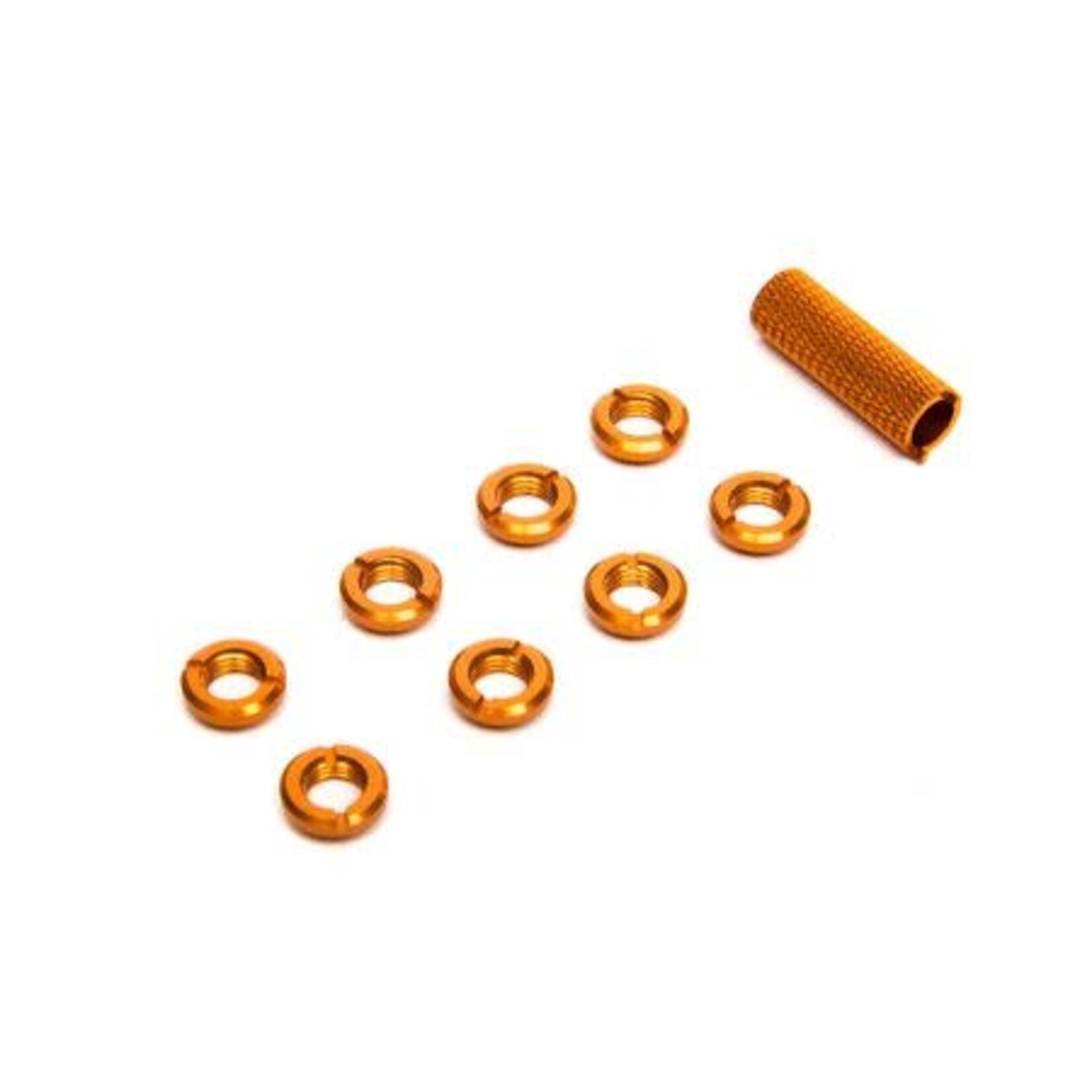 Spektrum SPMA1303 Spektrum RC Transmitter Switch Nuts & Wrench (Orange) (8)