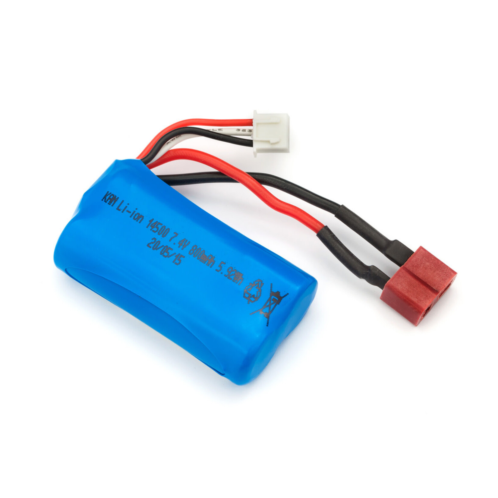 BlackZon BZN540037 BlackZon Battery Pack Li-ion 7.4V 800mAh with T-Plug, Slyder
