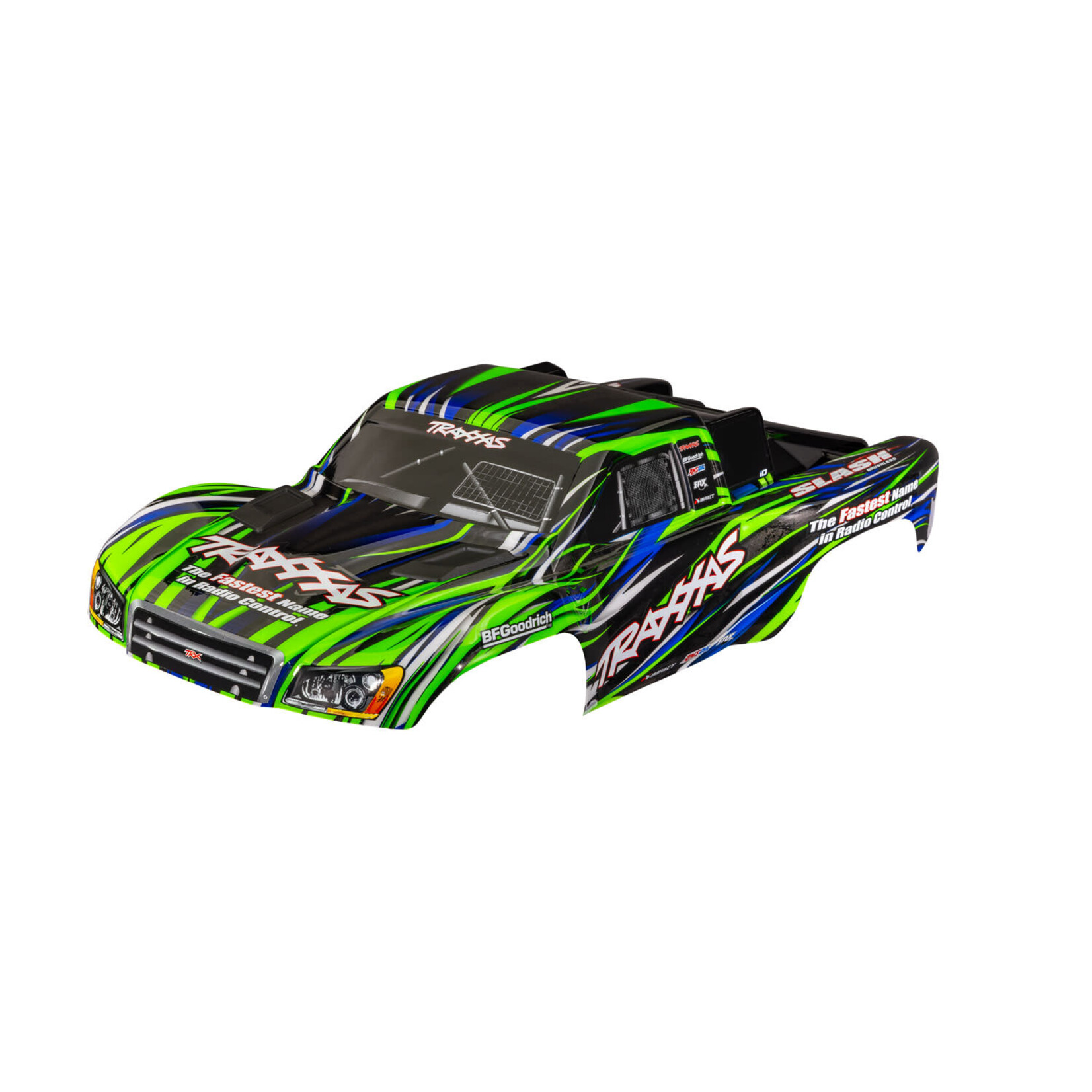 Traxxas TRA6941-GRN Traxxas Slash Green Clipless Body
