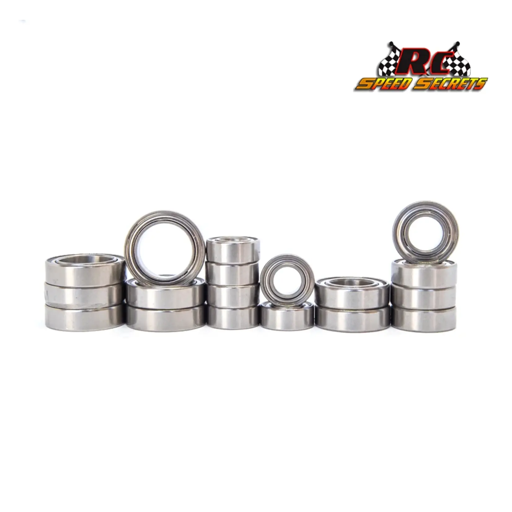 RC Speed Secrets RCSSCWBULLETBK RC Speed Secrets Ceramic Bearing Kit for Custom Works Bullet