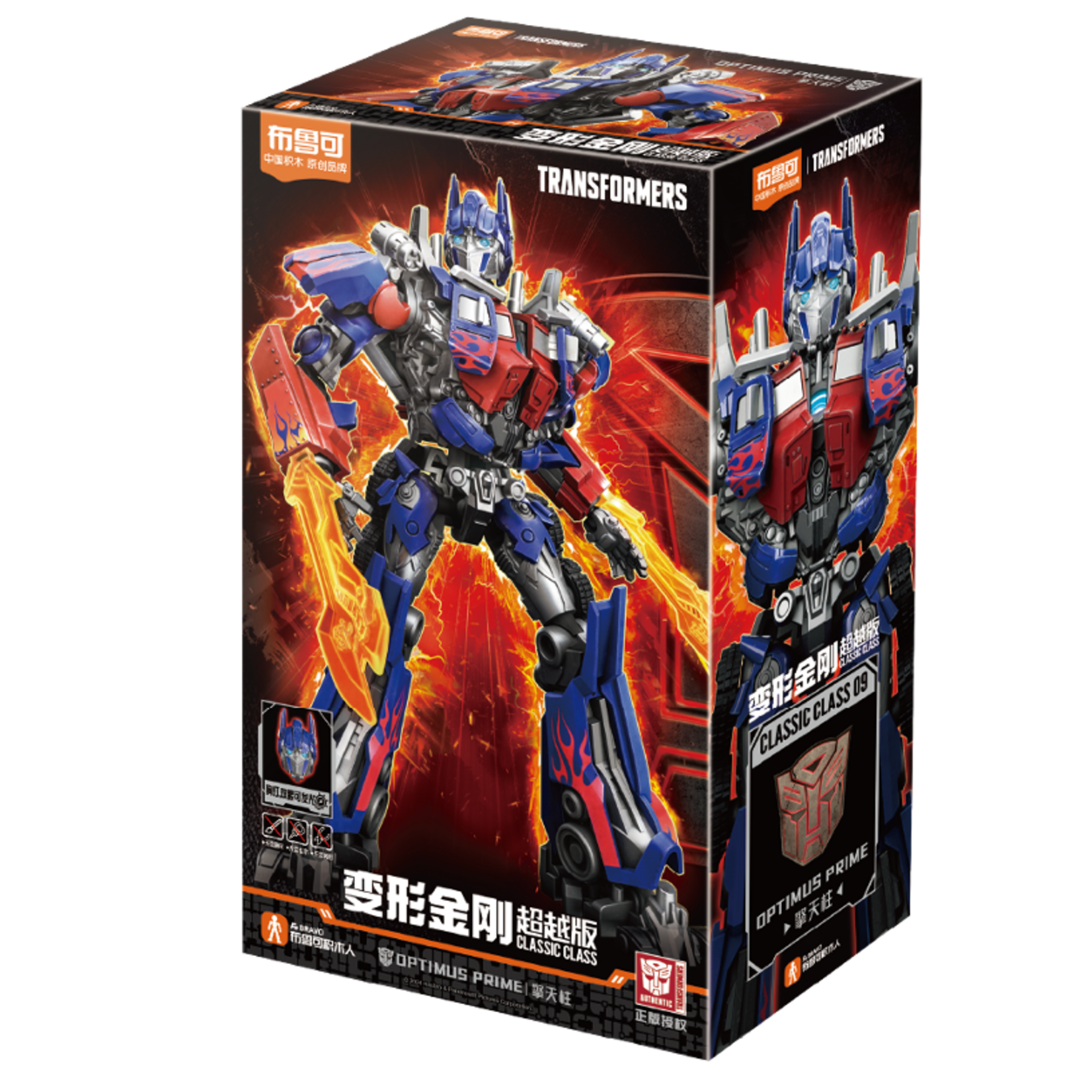 Blokees BKE71157 Blokees Transformers Classic Class 09 Optimus Prime Plastic Model Kit (Transformers 2007)