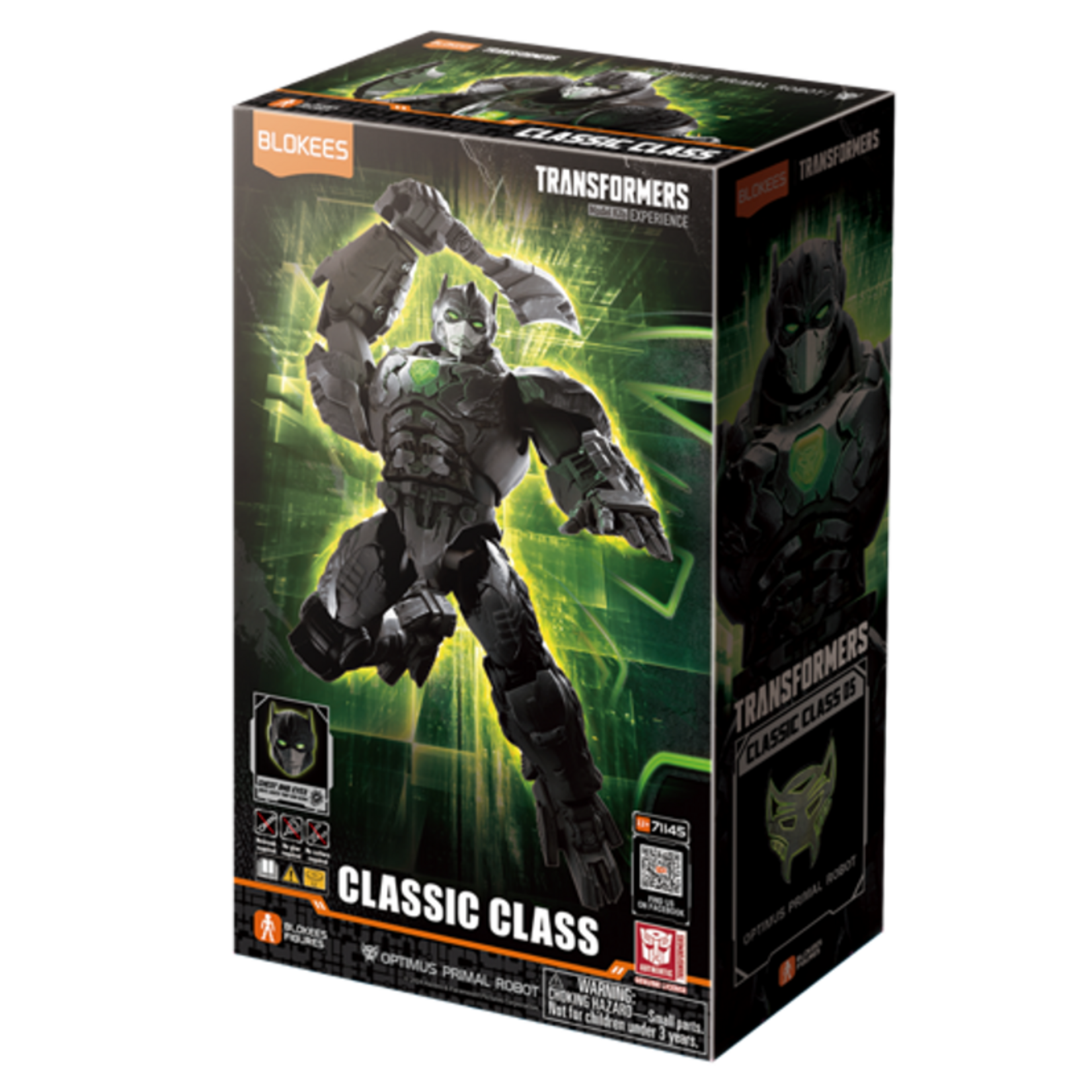 Blokees BKE71145 Blokees Transformers Classic Class 05 Optimus Primal Robot Plastic Model Kit (Rise of the Beasts)