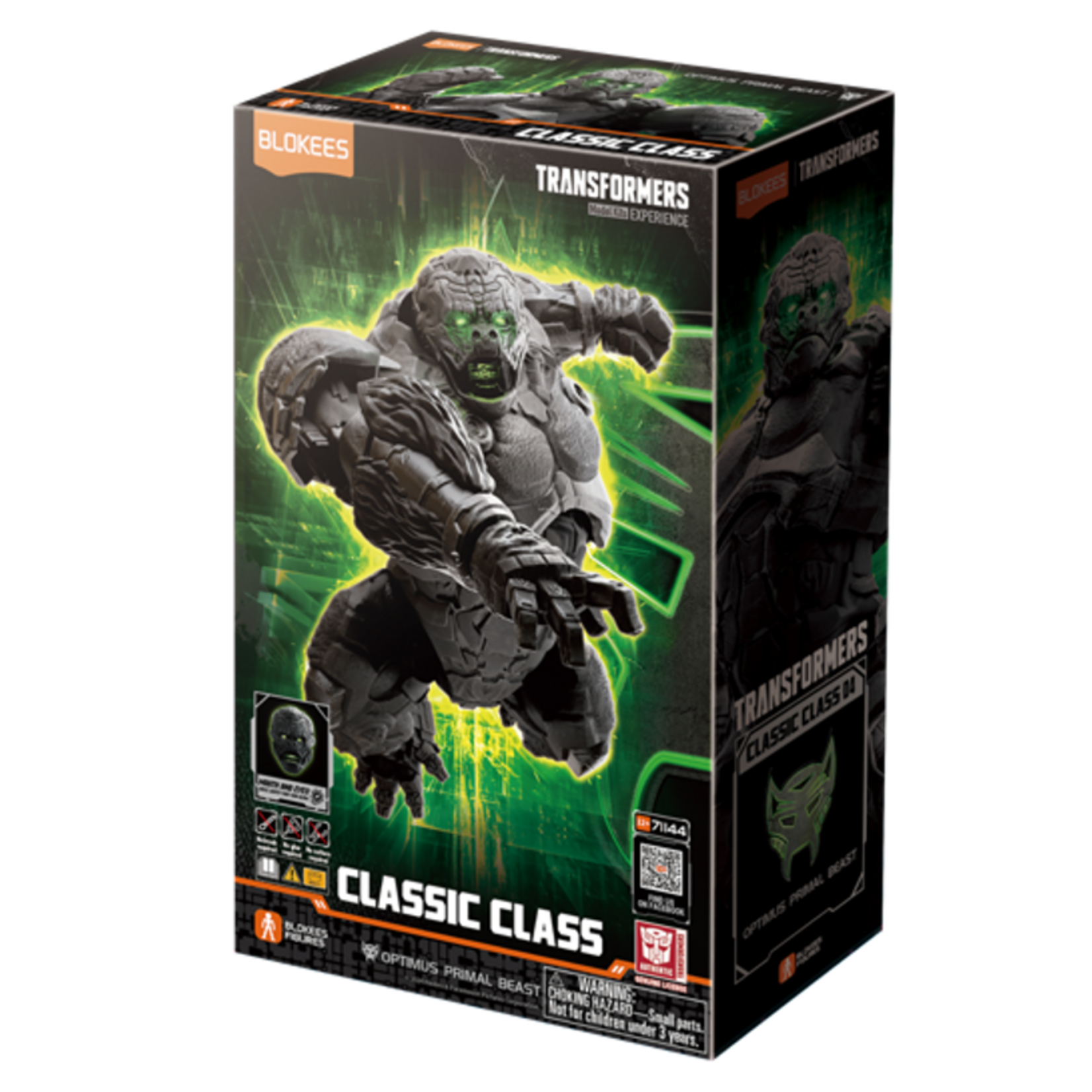 Blokees BKE71144 Blokees Transformers Classic Class 04 Optimus Primal Beast Plastic Model Kit (Rise of the Beasts)