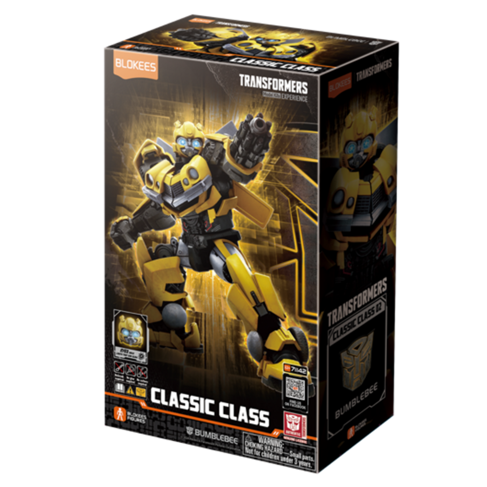 Blokees BKE71142 Blokees Transformers Classic Class 02 Bumblebee Plastic Model Kit (Rise of the Beasts)