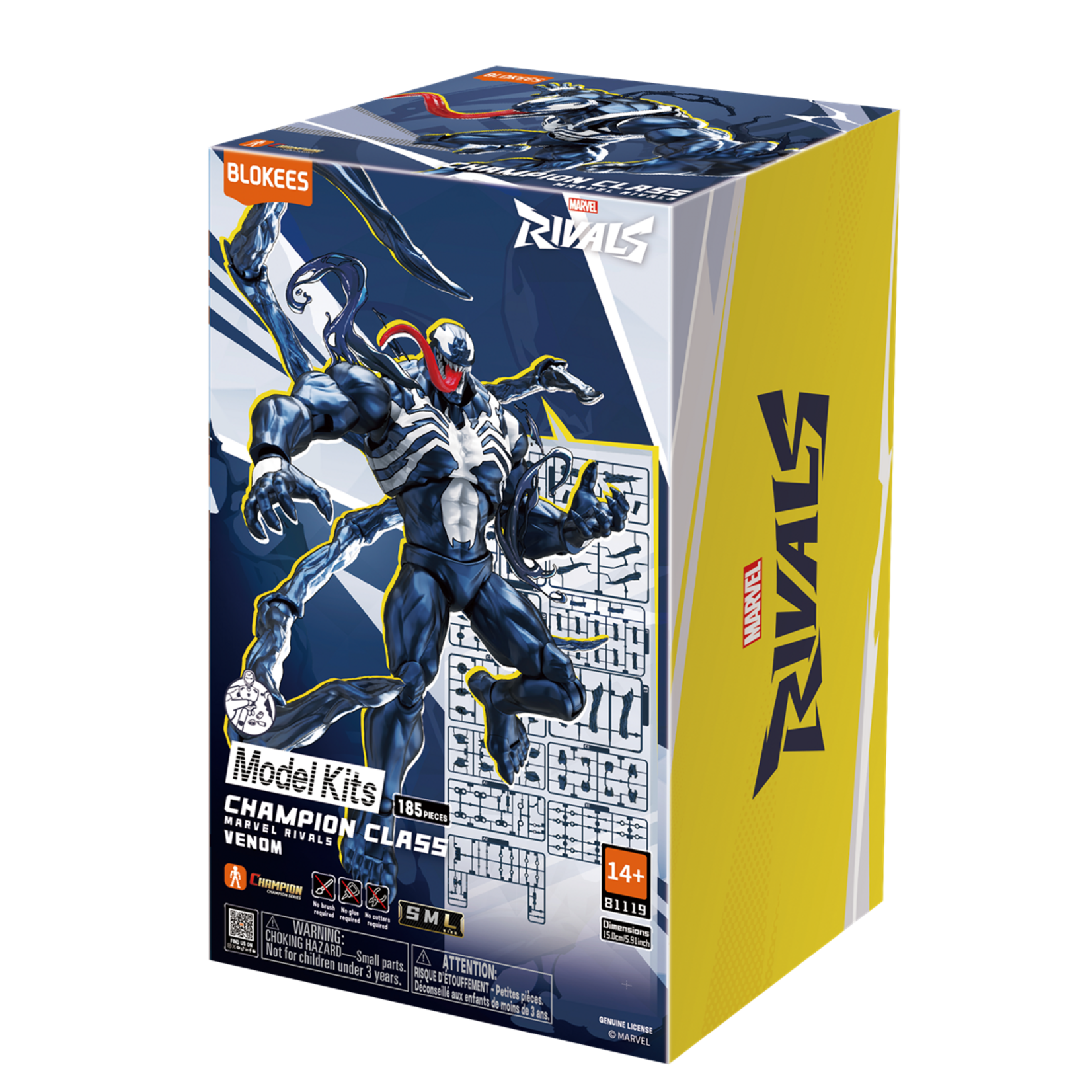 Blokees BKE81119 Blokees Marvel Rivals Venom Plastic Model Kit