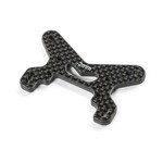 TLR TLR-1306 Team Losi Racing 22X-4 2.0 Carbon Fiber Front Shock Tower (-2mm)