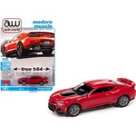 Auto World AWSP059B Auto World 2018 Chevy Camaro ZL1 (RED HOT) 1:64 Scale Diecast