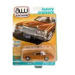Auto World AW64312  Auto World 1975 Cadillac Eldorado Mandarin Orange Poly
