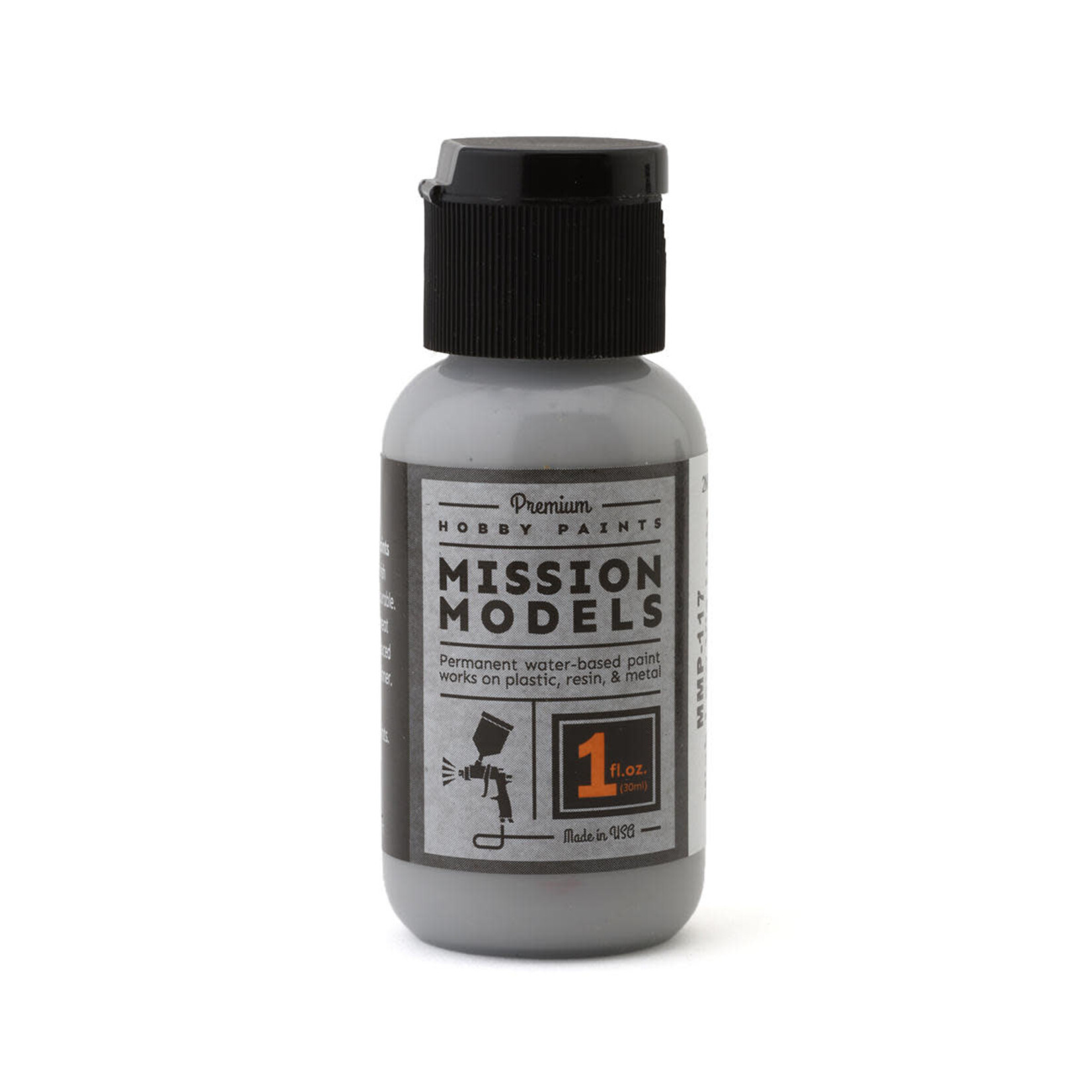 Misson Models MMP-117 Mission Models High Low Vis Light Grey (595) FS 36373 1oz