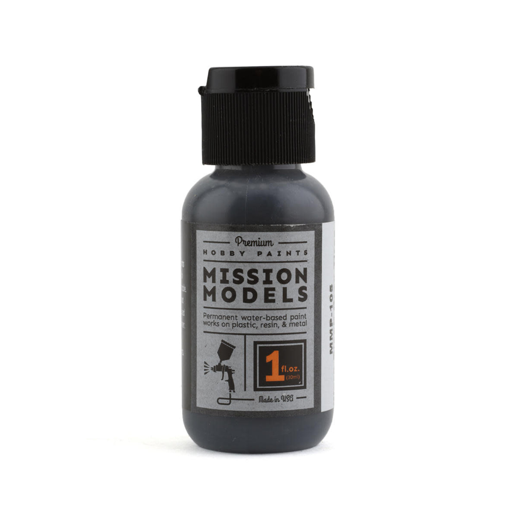 Misson Models MMP-105 Mission Models Worn Black Grey Tires / Camo 1oz