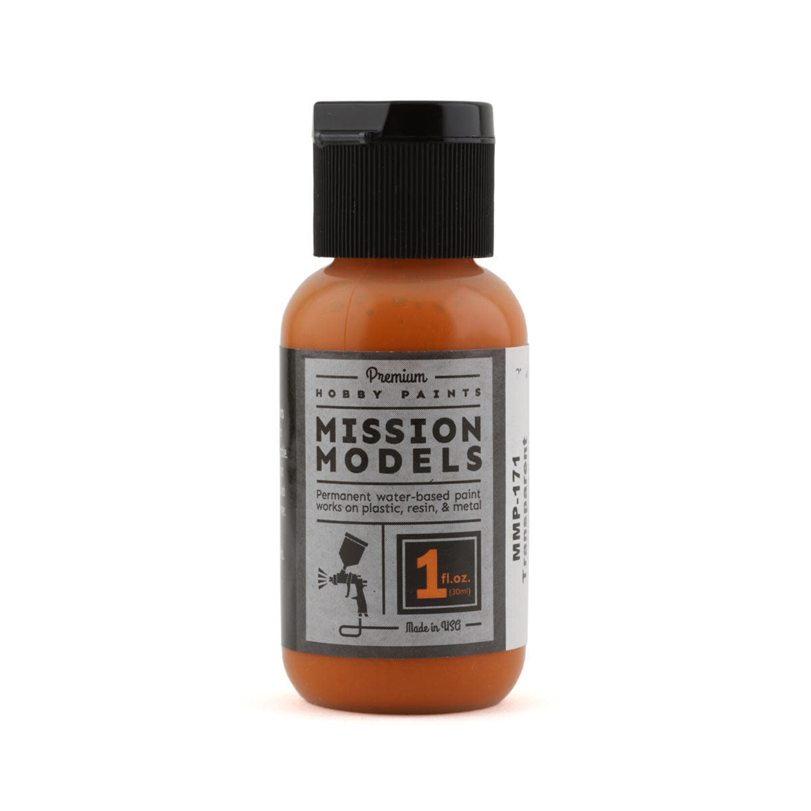 Misson Models MMP-171 Mission Models Transparent Orange 1oz
